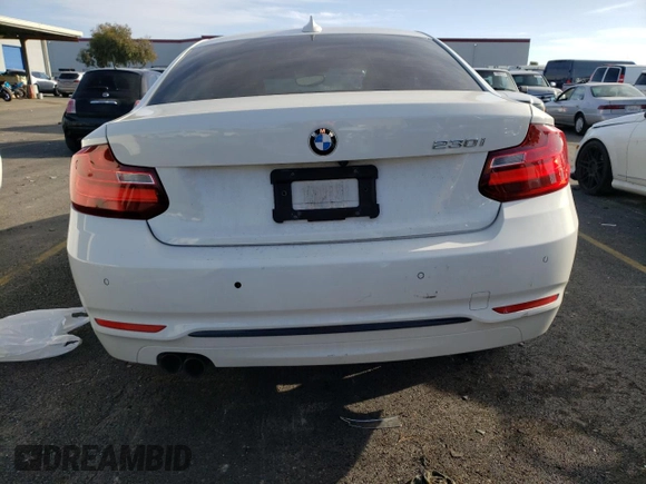 2017 BMW 2 Series 230i with VIN WBA2F9C52HV664251, listed as a Copart auction lot 78553163 with 76,528 mi miles. Bid and sale history available at carsss.com. Image 6.