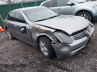 2004 Infiniti G35 w/Leather with VIN JNKCV51F94M717704, listed as a IAAI auction lot 41824190 with Not Provided miles and . Bid and sale history available at carsss.com. Image 1.