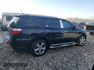 2011 Dodge Durango Citadel with VIN 1D4SE5GT2BC593923, listed as a Copart auction lot 48976765 with 149,476 mi miles and Clean Title. Bid and sale history available at carsss.com. Image 3.