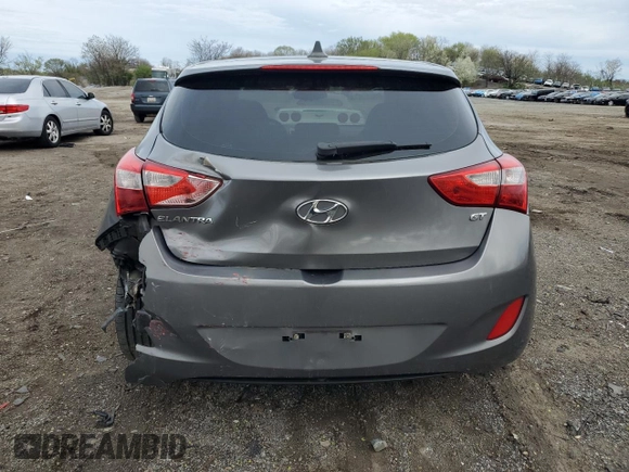 2016 Hyundai Elantra GT with VIN KMHD35LH5GU289110, listed as a Copart auction lot 50838455 with 89,402 mi miles and Salvage Title. Bid and sale history available at carsss.com. Image 6.