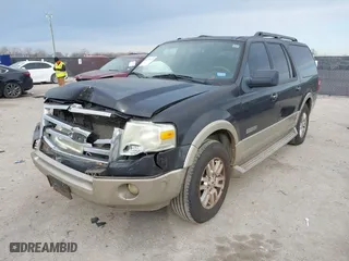 2007 Ford Expedition EL Eddie Bauer with VIN 1FMFK17507LA33077, listed as a IAAI auction lot 41273125 with 229,891 mi miles. Bid and sale history available at carsss.com. Image 17.