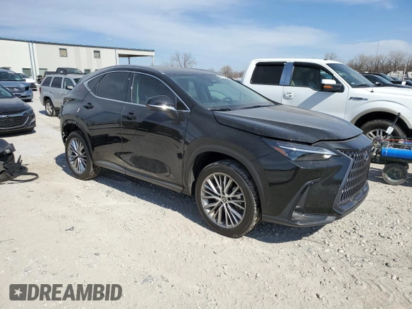 2023 Lexus NX with VIN 2T2HGCEZ5PC023454, listed as a Copart auction lot 45708884 with 20,724 mi miles. Bid and sale history available at carsss.com. Image 4.