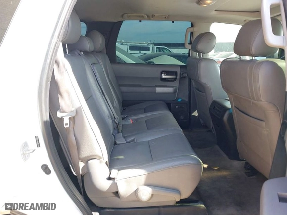 2008 Toyota Sequoia Ltd with VIN 5TDBY68A58S005799, listed as a IAAI auction lot 41537396 with 216,992 mi miles. Bid and sale history available at carsss.com. Image 8.