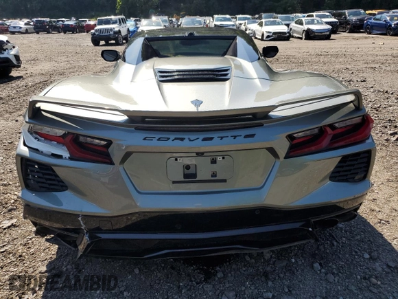 2023 Chevrolet Corvette 3LT z VIN 1G1YC3D44P5110838, wystawiony jako Copart lot #65185045 z przebiegiem 21 220 mil mil oraz Nie do naprawy • Non repairable. Historia ofert i sprzedaży dostępna na DreamBid. Obrazek 6.