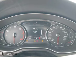 2019 Audi A4 Premium with VIN WAUGMAF41KN018335, listed as a IAAI auction lot 41570587 with 22,795 mi miles. Bid and sale history available at carsss.com. Image 7.