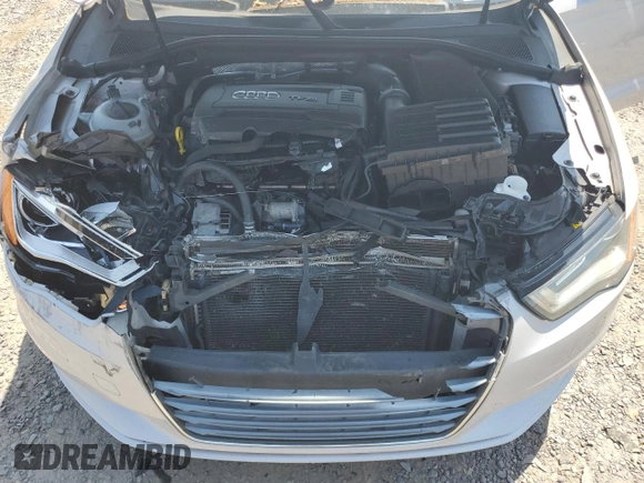 2015 Audi A3 Premium with VIN WAUACGFF9F1098901, listed as a Copart auction lot 62383875 with 88,863 mi miles and Salvage title. Bid and sale history available at DreamBid. Image 11.
