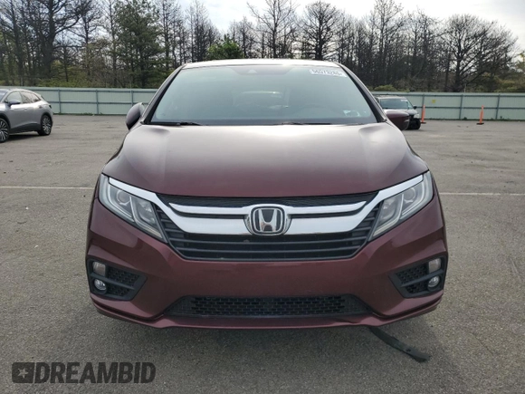 2019 Honda Odyssey EX-L z VIN 5FNRL6H72KB044895, wystawiony jako Copart lot #56573285 z przebiegiem 54 548 mil mil oraz Szkoda całkowita • Salvage title. Historia ofert i sprzedaży dostępna na DreamBid. Obrazek 5.