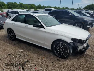 2020 Mercedes-Benz C 300 with VIN 55SWF8DB3LU325846, listed as a Copart auction lot 55244985 with 66,338 mi miles and Clean title. Bid and sale history available at DreamBid. Image 4.