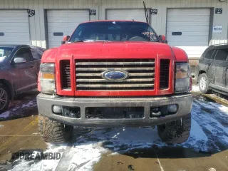 2008 Ford Super Duty F-250 SRW XL with VIN 1FTSX21R28EB41468, listed as a Copart auction lot 45958605 with 145,164 mi miles and Salvage Title. Bid and sale history available at carsss.com. Image 5.