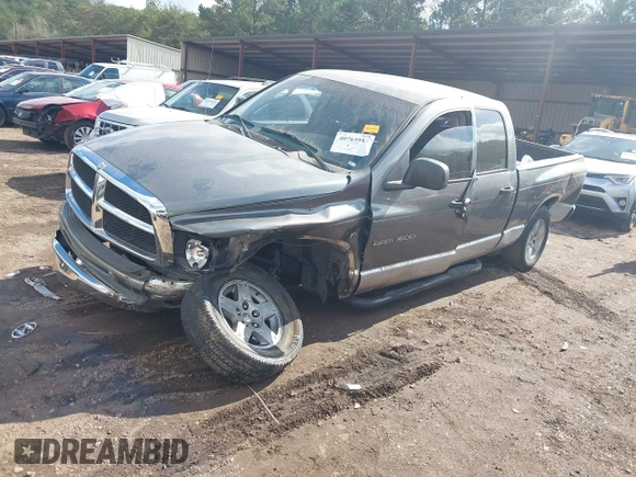 2005 Dodge 1500 SLT with VIN 1D7HA18N95S210796, listed as a IAAI auction lot 40763914 with 216,415 mi miles. Bid and sale history available at carsss.com. Image 2.
