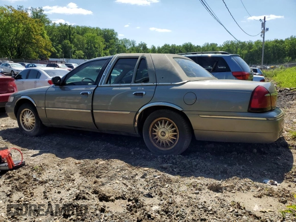 2000 Mercury Grand Marquis LS z VIN 2MEFM75W7YX694301, wystawiony jako Copart lot #57225295 z przebiegiem 141 420 mil mil oraz Szkoda całkowita • Salvage title. Historia ofert i sprzedaży dostępna na DreamBid. Obrazek 2.