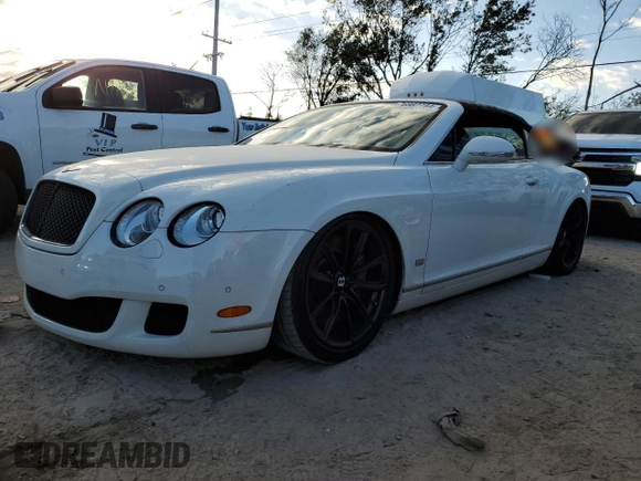 2011 Bentley Continental GT with VIN SCBDP3ZA6BC070035, listed as a Copart auction lot 76982744 with 31,035 mi miles and Non Repairable. Bid and sale history available at DreamBid. Image 1.