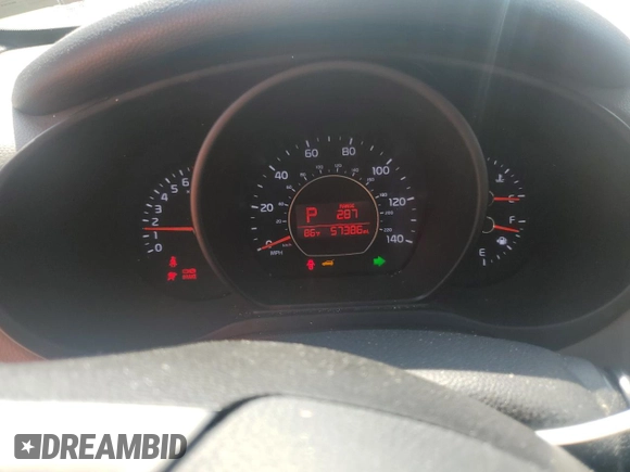 2014 Kia Soul + with VIN KNDJP3A59E7083356, listed as a Copart auction lot 48761685 with 57,386 mi miles and Salvage Title. Bid and sale history available at carsss.com. Image 9.
