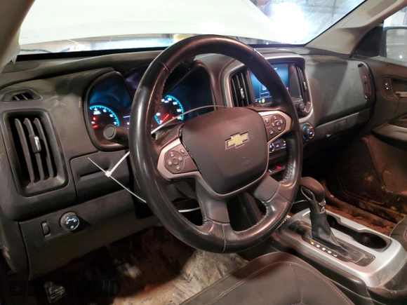 2022 Chevrolet Colorado 2WD LT with VIN 1GCHSCEA2N1220290, listed as a Copart auction lot 87701335 with 20,770 mi miles and Clean Title. Bid and sale history available at carsss.com. Image 8.