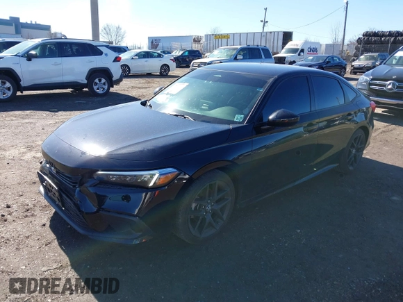 2024 Honda Civic Sport with VIN 2HGFE2F51RH545984, listed as a IAAI auction lot 41823057 with 34,341 mi miles and . Bid and sale history available at DreamBid. Image 17.
