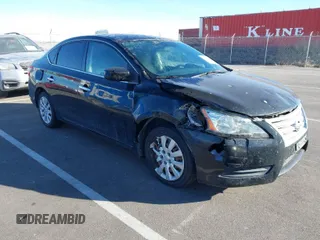 2014 Nissan Sentra S with VIN 1N4AB7AP5EN852928, listed as a IAAI auction lot 41433964 with 103,844 mi miles and . Bid and sale history available at DreamBid. Image 1.