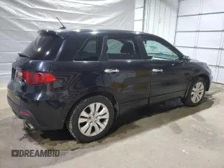 2011 Acura RDX Technology with VIN 5J8TB1H50BA001595, listed as a Copart auction lot 50024195 with 210,171 mi miles and Salvage Title. Bid and sale history available at DreamBid. Image 3.