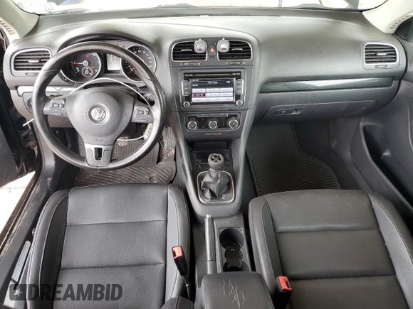 2012 Volkswagen Jetta TDI with VIN 3VWML7AJ7CM612025, listed as a Copart auction lot 51139705 with 150,448 mi miles and Salvage title. Bid and sale history available at DreamBid. Image 8.