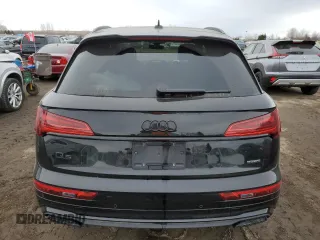 2023 Audi Q5 S line Premium Plus with VIN WA1EAAFY4P2183661, listed as a Copart auction lot 48610815 with 22,414 mi miles and Salvage Title. Bid and sale history available at carsss.com. Image 6.