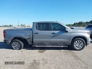 2024 Chevrolet Silverado 1500 Custom with VIN 1GCPABEK3RZ174705, listed as a IAAI auction lot 41830901 with 21,406 mi miles and . Bid and sale history available at DreamBid. Image 13.