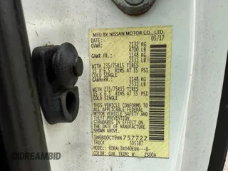 2017 Nissan Frontier S with VIN 1N6BD0CT9HN75772, listed as a Copart auction lot 60472795 with 144,888 mi miles and Clean title. Bid and sale history available at DreamBid. Image 10.