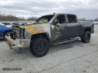 2018 Chevrolet Silverado 1500 Custom with VIN 3GCUKPEC3JG343261, listed as a Copart auction lot 48143935 with 0 mi miles and Salvage Title. Bid and sale history available at carsss.com. Image 1.