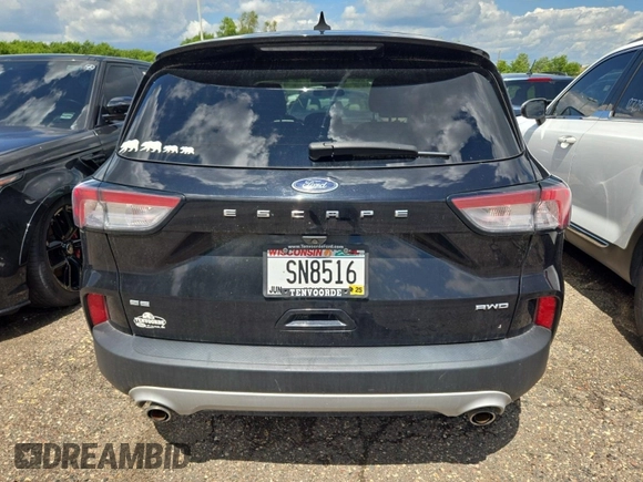 2021 Ford Escape SE with VIN 1FMCU9G6XMUA48017, listed as a IAAI auction lot 42786318 with 107,770 mi miles and . Bid and sale history available at DreamBid. Image 14.