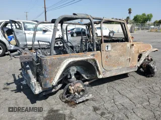 1999 Jeep Wrangler Sahara with VIN 1J4FY49SXXP473446, listed as a Copart auction lot 71836154 with 0 mi miles and Non Repairable. Bid and sale history available at carsss.com. Image 3.