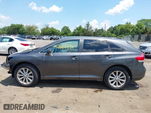 2011 Toyota Venza with VIN 4T3ZA3BBXBU043733, listed as a IAAI auction lot 42662834 with 150,365 mi miles and . Bid and sale history available at DreamBid. Image 15.