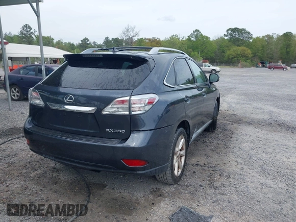 2011 Lexus RX 350 with VIN 2T2ZK1BA6BC044764, listed as a IAAI auction lot 41964837 with 158,102 mi miles. Bid and sale history available at carsss.com. Image 4.
