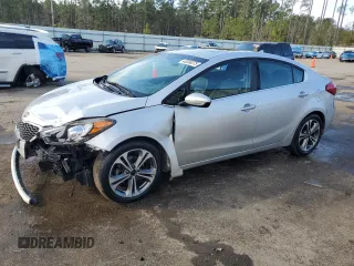 2016 Kia Forte EX with VIN KNAFZ4A83G5550895, listed as a Copart auction lot 43206375 with 137,857 mi miles and Salvage Title. Bid and sale history available at carsss.com. Image 1.