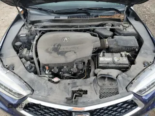 2020 Acura TLX with VIN 19UUB2F34LA002696, listed as a Copart auction lot 69750294 with 128,012 mi miles and Salvage Title. Bid and sale history available at carsss.com. Image 11.