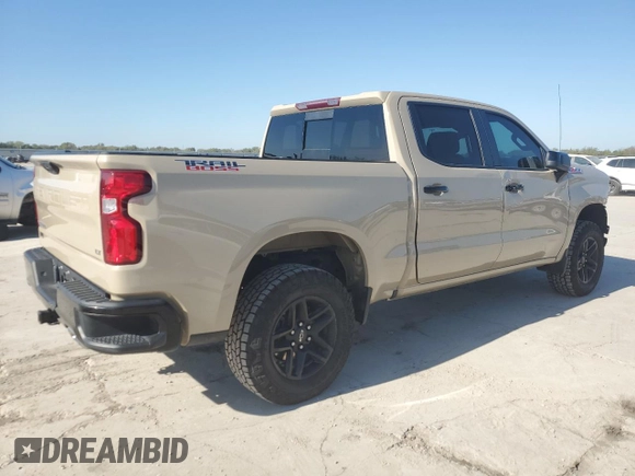 2022 Chevrolet Silverado 1500 LT Trail Boss with VIN 3GCUDFET0NG580297, listed as a Copart auction lot 80829184 with 64,717 mi miles and Salvage Title. Bid and sale history available at DreamBid. Image 3.