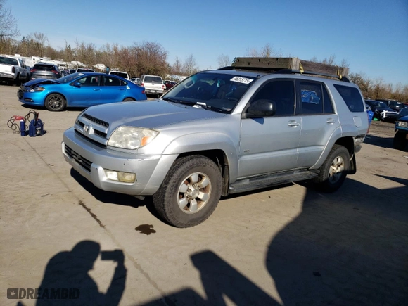 2003 Toyota 4Runner SR5 with VIN JTEZU14R830015078, listed as a Copart auction lot 46315715 with 232,459 mi miles and Salvage Title. Bid and sale history available at carsss.com. Image 1.