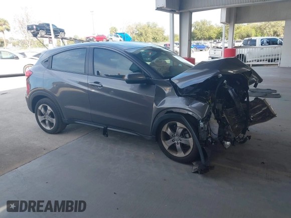 2021 Honda HR-V LX with VIN 3CZRU5H30MM726784, listed as a IAAI auction lot 41455992 with 43,617 mi miles. Bid and sale history available at carsss.com. Image 1.