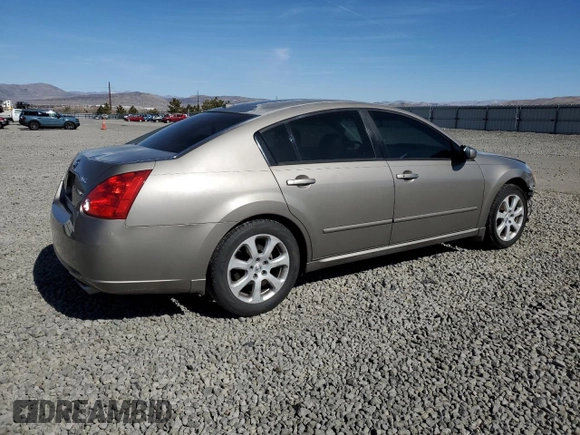 2008 Nissan Maxima 3.5 SE with VIN 1N4BA41E48C838698, listed as a Copart auction lot 46118345 with 179,050 mi miles and Salvage Title. Bid and sale history available at carsss.com. Image 3.