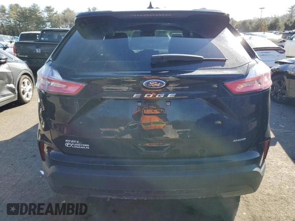 2024 Ford Edge SEL z VIN 2FMPK4J99RBA10109, wystawiony jako Copart lot #47055375 z przebiegiem 14 439 mil mil oraz Szkoda całkowita • Salvage title. Historia ofert i sprzedaży dostępna na DreamBid. Obrazek 6.
