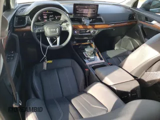 2022 Audi Q5 S line Premium Plus with VIN WA1EAAFY0N2016503, listed as a Copart auction lot 47749875 with 59,499 mi miles and Salvage Title. Bid and sale history available at carsss.com. Image 8.