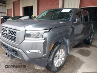 2023 Nissan Frontier SV with VIN 1N6ED1EK8PN610121, listed as a IAAI auction lot 42363879 with 25,505 mi miles and . Bid and sale history available at DreamBid. Image 17.