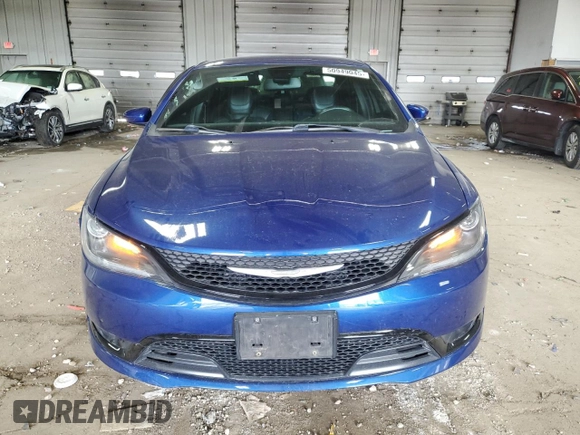 2015 Chrysler 200 S with VIN 1C3CCCBB6FN643439, listed as a Copart auction lot 50949045 with 102,877 mi miles and Non Repairable. Bid and sale history available at carsss.com. Image 5.