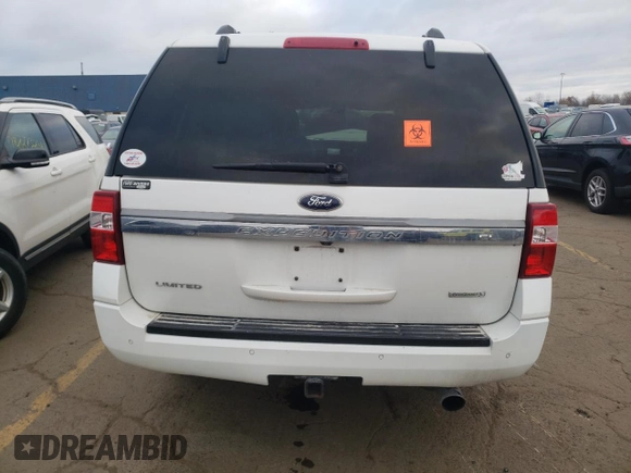 2016 Ford Expedition Max Limited with VIN 1FMJK2AT0GEF17973, listed as a Copart auction lot 78299344 with 148,012 mi miles and Clean Title. Bid and sale history available at carsss.com. Image 6.