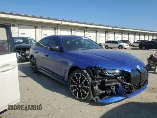 2023 BMW i4 M50 z VIN WBY33AW09PFN63345, wystawiony jako Copart lot #47594275 z przebiegiem 190 mil mil oraz Szkody całkowita. Historia ofert i sprzedaży dostępna na DreamBid. Obrazek 4.