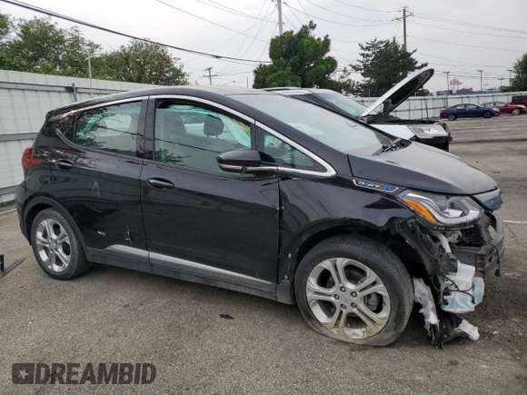 2017 Chevrolet Bolt EV LT with VIN 1G1FW6S06H4188450, listed as a Copart auction lot 58195805 with 52,093 mi miles and Salvage title. Bid and sale history available at DreamBid. Image 4.