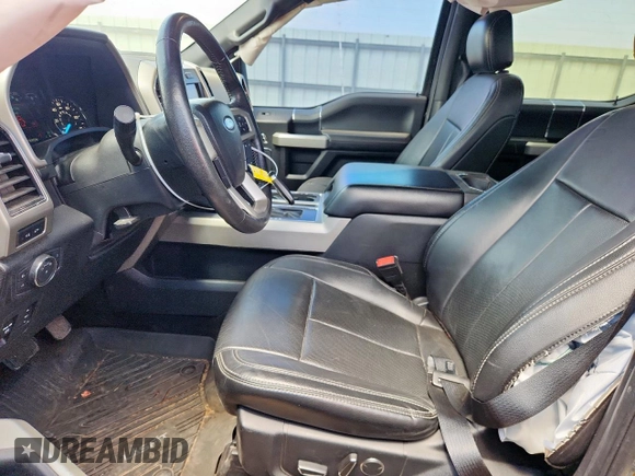 2018 Ford F-150 XL with VIN 1FTEW1E58JKD66986, listed as a Copart auction lot 59444175 with 142,775 mi miles and Salvage title. Bid and sale history available at DreamBid. Image 7.