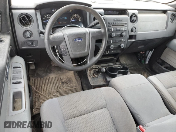 2011 Ford F-150 XL with VIN 1FTEX1EM2BFA28059, listed as a Copart auction lot 83710314 with 232,852 mi miles and Salvage Title. Bid and sale history available at carsss.com. Image 8.