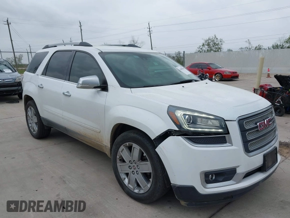 2017 GMC Acadia Limited z VIN 1GKKRSKD9HJ220872, wystawiony jako IAAI lot #41890169 z przebiegiem 160 412 mil mil oraz . Historia ofert i sprzedaży dostępna na DreamBid. Obrazek 1.