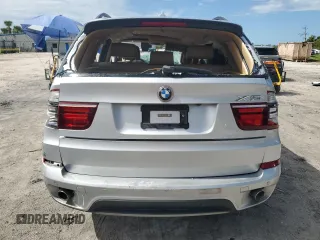 2012 BMW X5 35d with VIN 5UXZW0C51CL668064, listed as a Copart auction lot 62217845 with 140,544 mi miles and Salvage title. Bid and sale history available at DreamBid. Image 6.