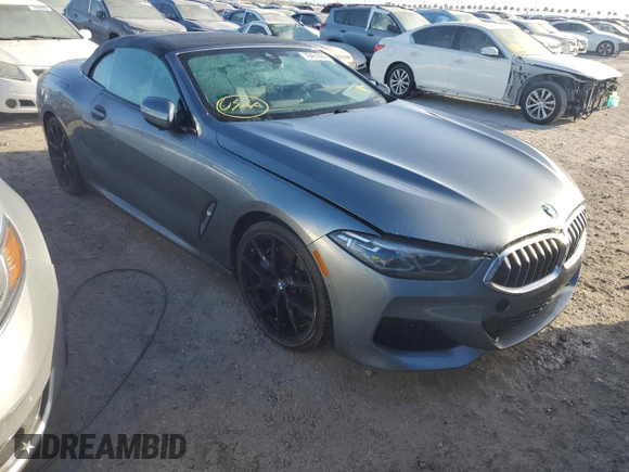 2022 BMW 8 Series 840i with VIN WBADZ4C0XNCH67676, listed as a Copart auction lot 76451084 with 16,694 mi miles and Non Repairable. Bid and sale history available at carsss.com. Image 4.