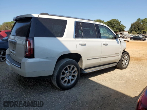 2020 GMC Yukon Denali with VIN 1GKS1CKJ6LR170901, listed as a Copart auction lot 76034594 with 118,738 mi miles and Salvage Title. Bid and sale history available at carsss.com. Image 3.