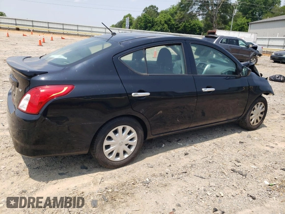 2019 Nissan Versa SV with VIN 3N1CN7AP8KL870963, listed as a Copart auction lot 60633035 with 152,231 mi miles and Salvage title. Bid and sale history available at DreamBid. Image 3.
